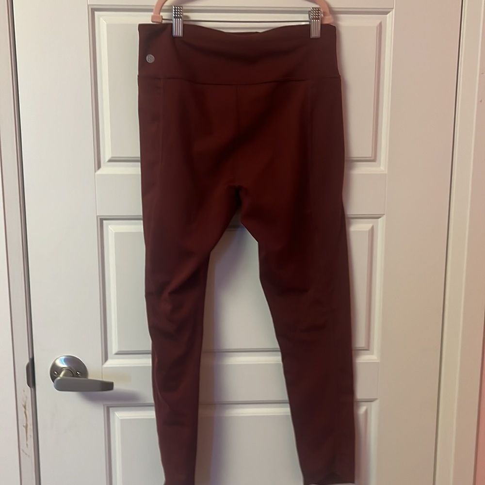 Zella High Waist Studio Lite Pocket 7/8 Leggings- Medium - Picture 5 of 7